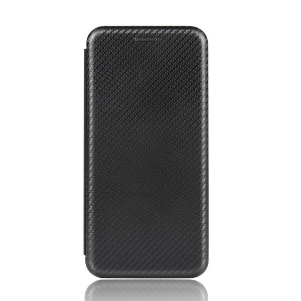 Flip Cover iPhone 12 Max / 12 Pro Fibra de Carbono