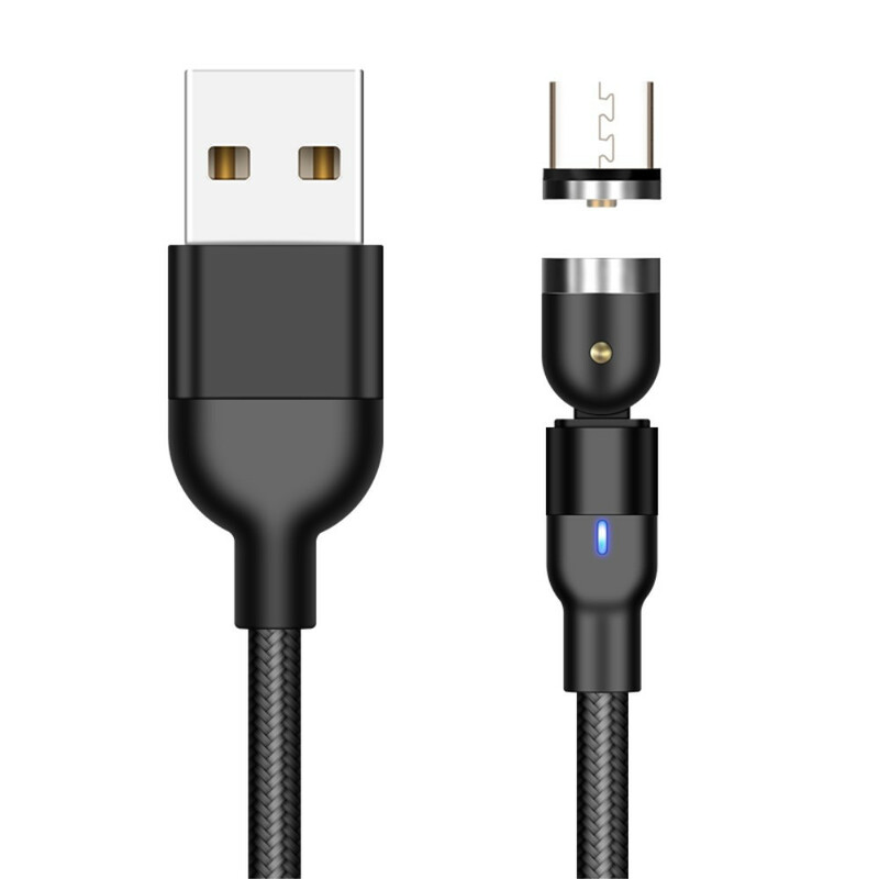 Cable de carga USB de nylon trenzado Micro USB