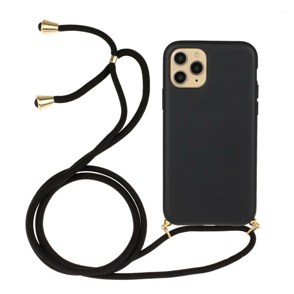 Funda de silicona y cordón para el iPhone 12 Max / 12 Pro