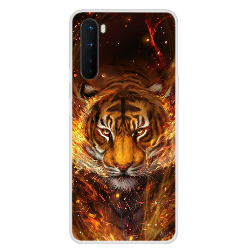 Funda OnePlus Nord Fire Tiger