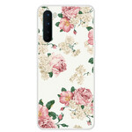 Funda transparente Liberty Flower de OnePlus Nord