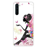 Funda OnePlus Nord Butterfly Lady