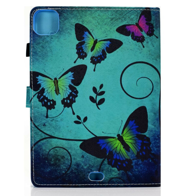 Funda para iPad Air 10.9" (2020) Mariposas verdes