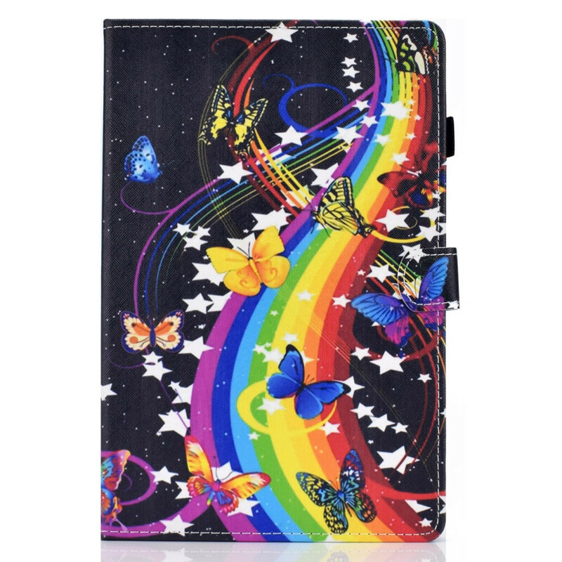 Funda para iPad Air 10.9" (2020) Rainbow Butterflies