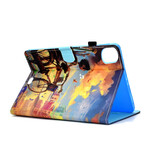 Funda iPad Air 10.9" (2020) Bike Art