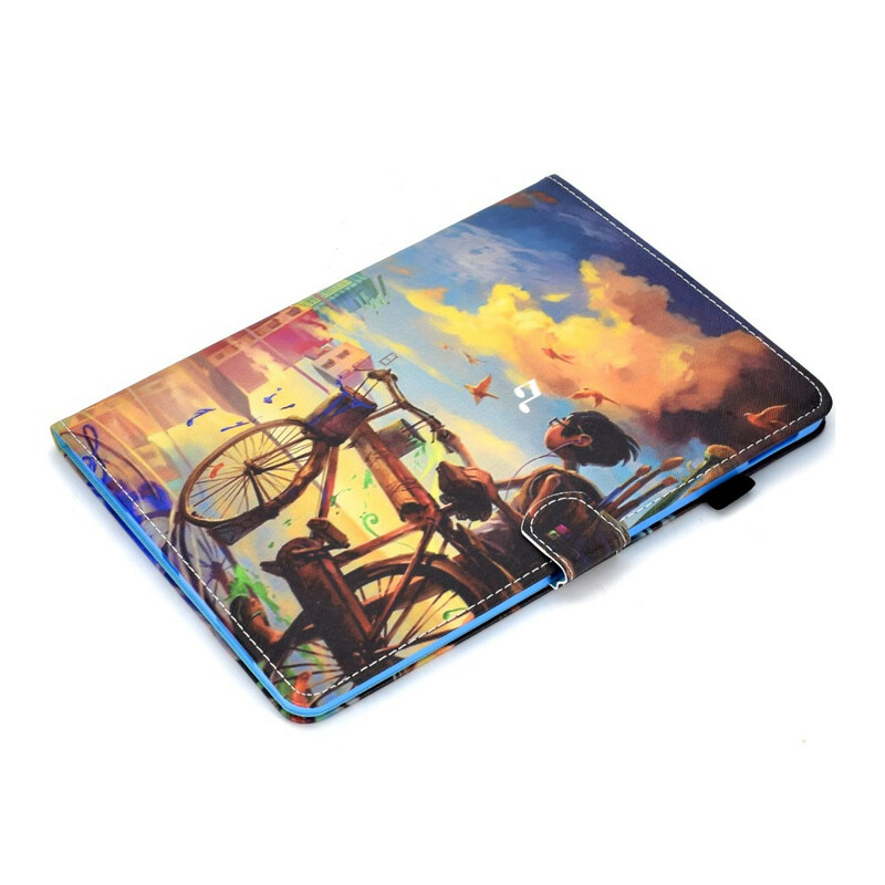 Funda iPad Air 10.9" (2020) Bike Art