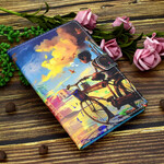 Funda iPad Air 10.9" (2020) Bike Art