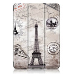 Smart Funda iPad Air 10.9" (2020) Torre Eiffel Retro