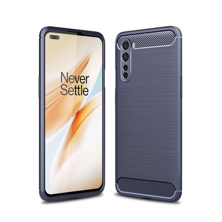 Funda de fibra de carbono cepillada de OnePlus Nord