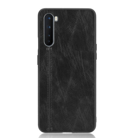 Funda de cuero estilo OnePlus Nord cosida