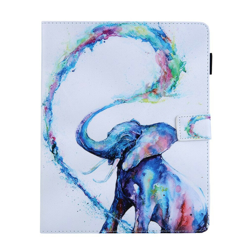 Funda para iPad 10.2" (2020) (2019) Arte de los elefantes