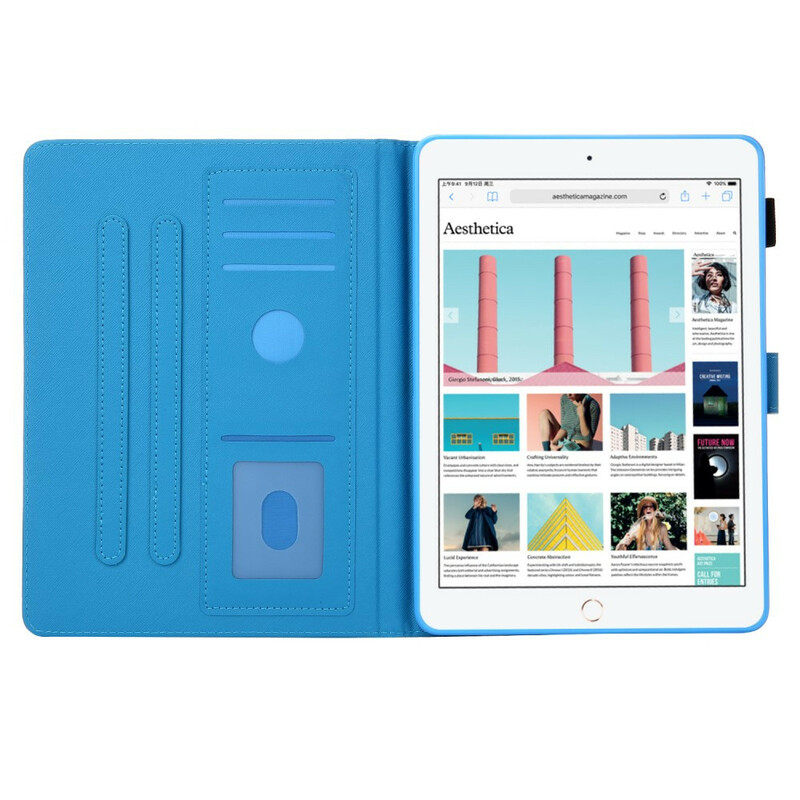 Funda para iPad 10.2" (2019) (2020) Serie Mariposa