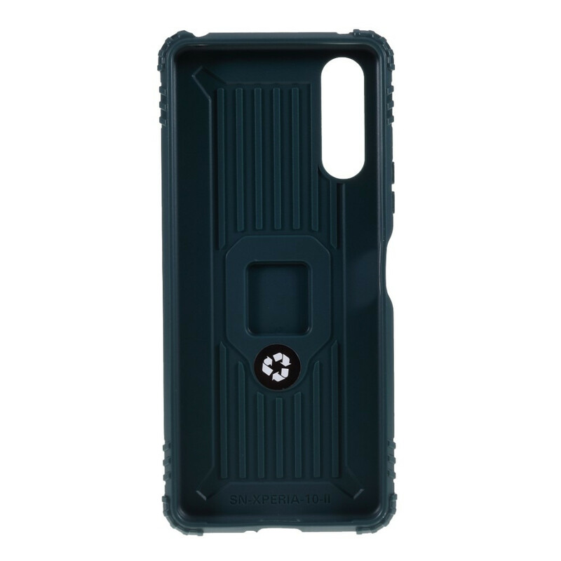 Funda de fibra de carbono y anillo del Sony Xperia 10 II