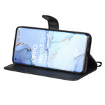 Funda con colgante de color sólido para el Oppo Find X2 Neo