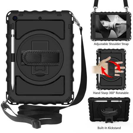Funda para iPad 10.2" (2020) (2019) Colgante de hombro ultraduradera