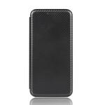 Flip Cover Huawei Y5p Fibra de Carbono