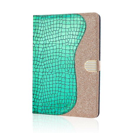 Funda para iPad 10.2" (2020) (2019) / Air 10.5" (2019) Croco Glitter
