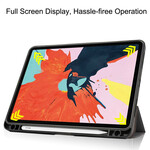 Smart Funda iPad Air 10.9" (2020) Funda de cuero estilo lichi con stylus