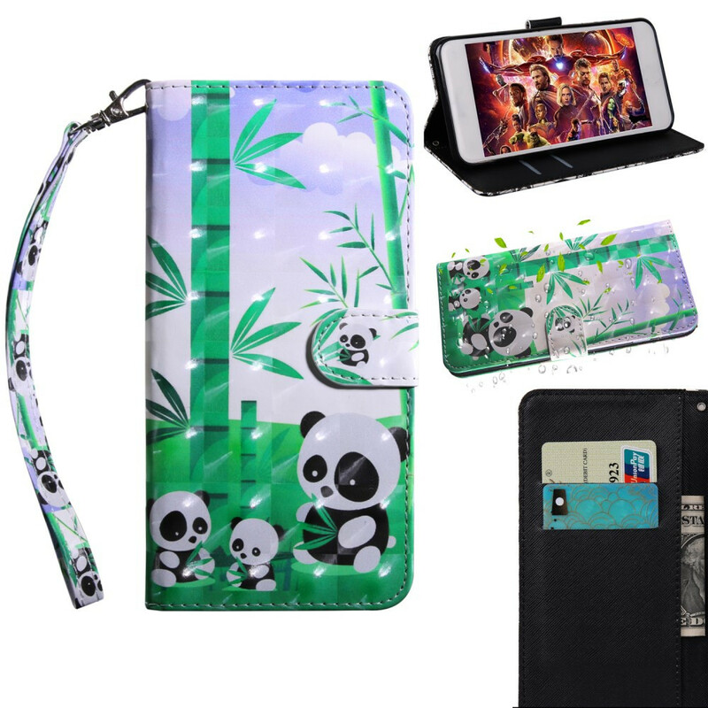 Funda Samsung Galaxy A10s Light Spot Pandas