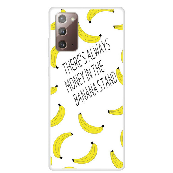 Funda transparente Samsung Galaxy Note 20 Banana Money
