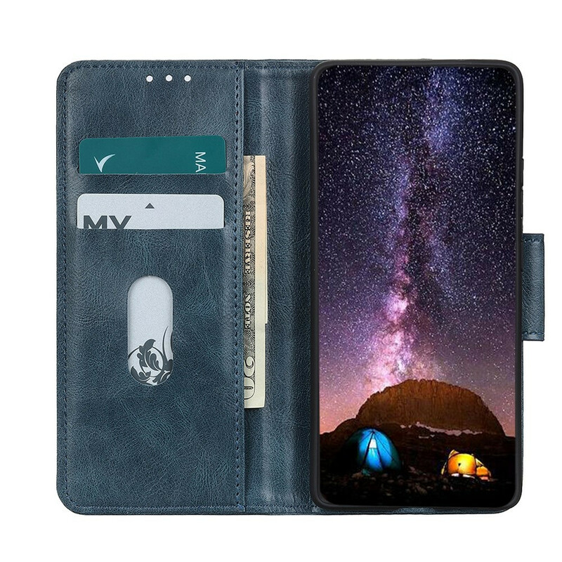 Funda de cuero Samsung Galaxy S20 FE con cierre reversible