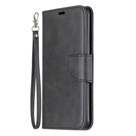 Funda Samsung Galaxy A10s solapa oblicua lisa