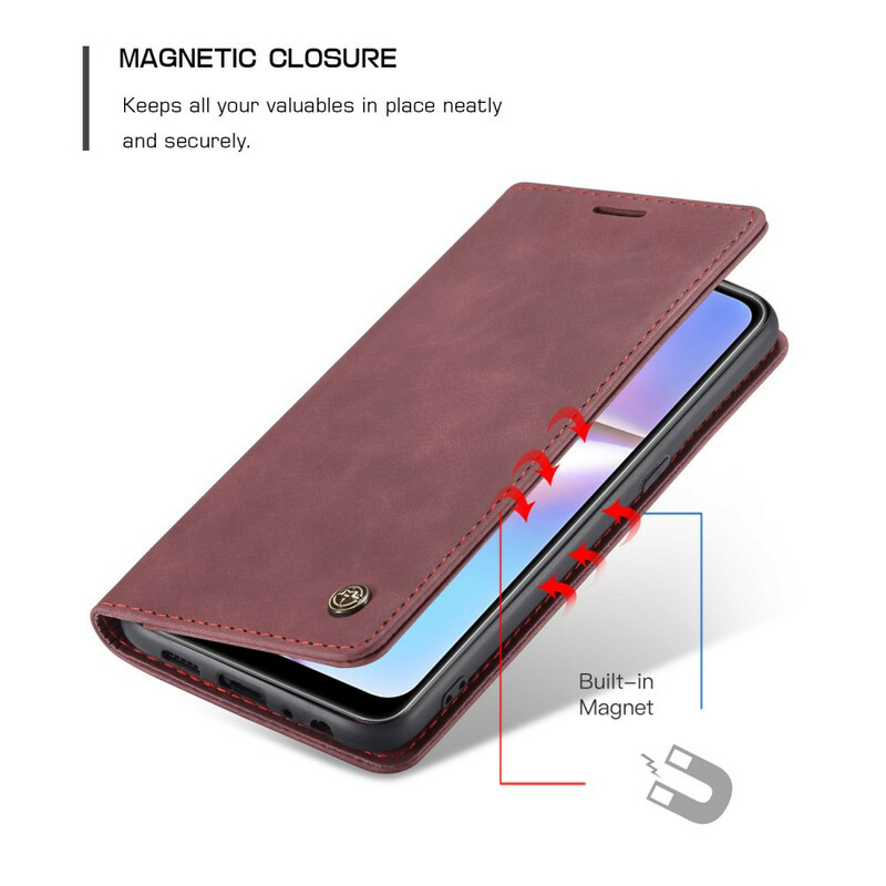 Flip Cover Samsung Galaxy A10s CASEME Leatherette Flip Cover Samsung Galaxy A10s CASEME Leatherette
