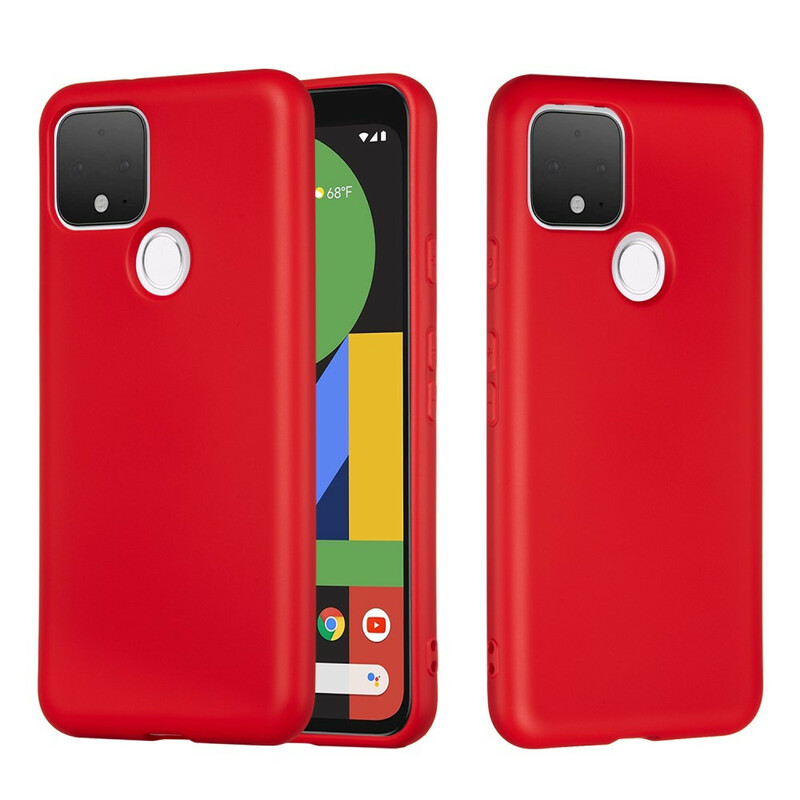 Funda del Google Pixel 5 con diseño de silicona líquida