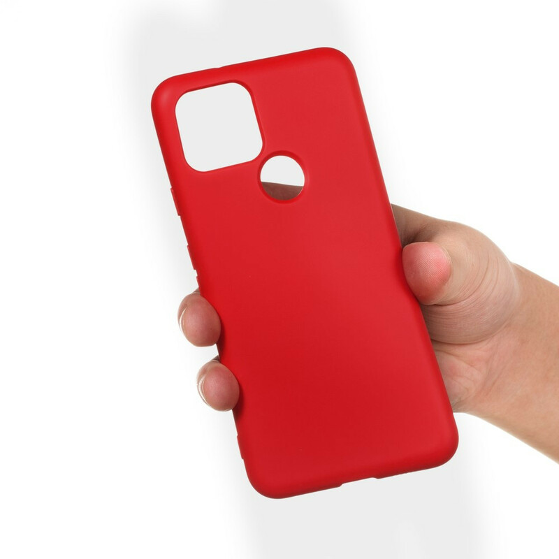 Funda del Google Pixel 5 con diseño de silicona líquida