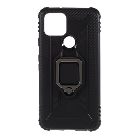 Anillo del Google Pixel 5 y funda de fibra de carbono