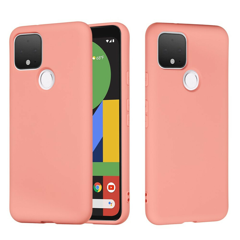 Funda Google Pixel 4A 5G Diseño de silicona líquida con colgante