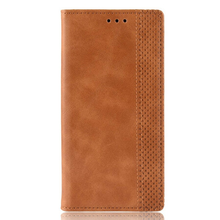 Flip Cover Goolge Pixel 4a 5G Efecto Cuero Estilo Vintage