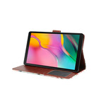 Funda para Samsung Galaxy Tab A 8.0 (2019) de tela con textura rosa