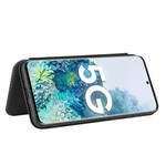 Flip Cover Samsung Galaxy S20 FE Fibra de Carbono
