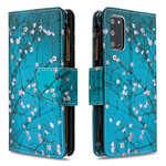 Funda Samsung Galaxy S20 con bolsillo de cremallera