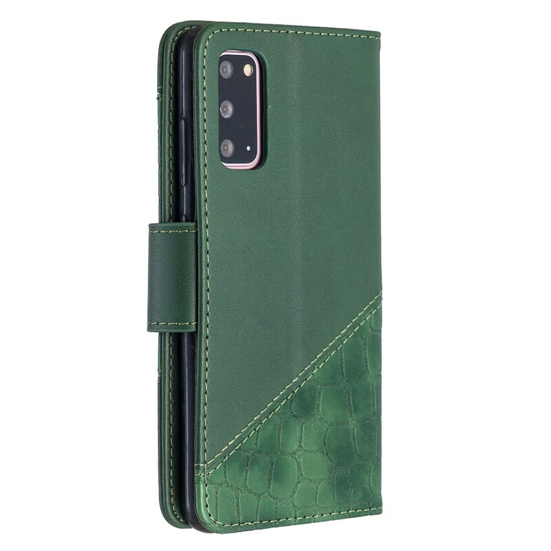 Funda de piel de cocodrilo para Samsung Galaxy S20 Classic