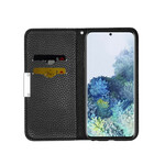 Flip Cover Samsung Galaxy S20 Plus Leatherette Ultra Chic
