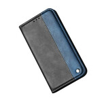 Funda abatible Samsung Galaxy S20 Ultra Efecto Cuero de dos tonos