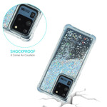 Funda reforzada con purpurina del Samsung Galaxy S20 Plus