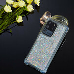 Funda reforzada con purpurina del Samsung Galaxy S20 Plus