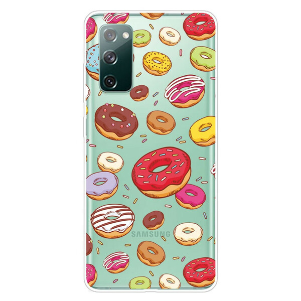 Funda Samsung Galaxy S20 FE love Donuts