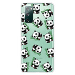 Funda Samsung Galaxy S20 FE Little Pandas