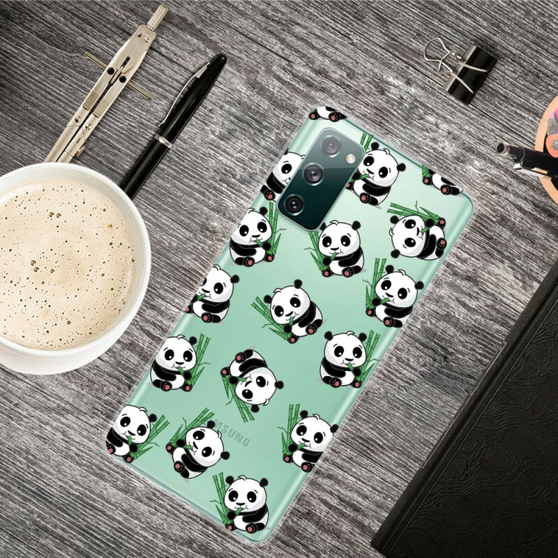 Funda Samsung Galaxy S20 FE Little Pandas