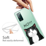 Funda Samsung Galaxy S20 FE El gato que dice no