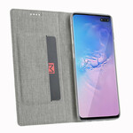 Flip Cover Samsung Galaxy S10 5G Textura VILI DMX