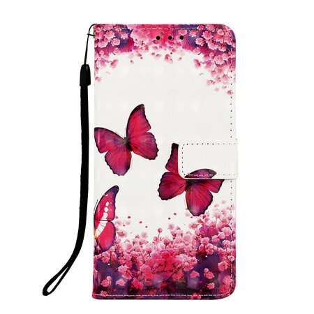 Funda Samsung Galaxy S10 5G Mariposas Rojas