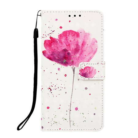 Funda de acuarela Samsung Galaxy S10 5G Poppy