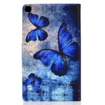 Funda para Samsung Galaxy Tab A 8.0 (2019) Mariposas azules