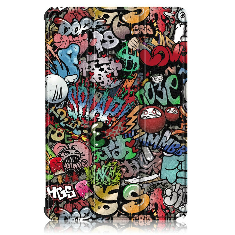 Funda inteligente Huawei MatePad T 10s Graffiti reforzada