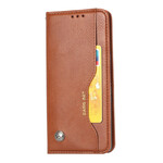 Funda Flip Cover Xiaomi Redmi Note 9 Leatherette Card Funda